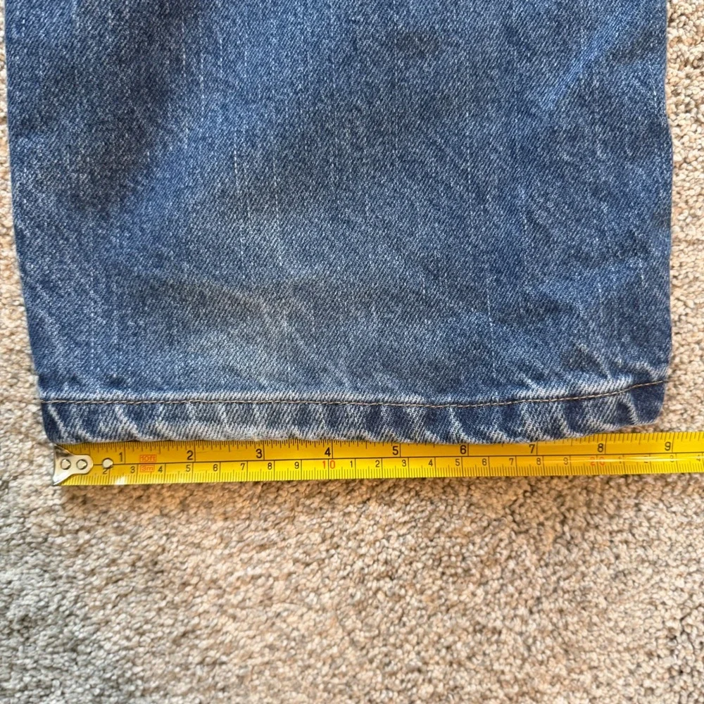 Dickies Mens Carpenter Jeans Blue Denim Relaxed Fit Straight Leg 36x30 Utility